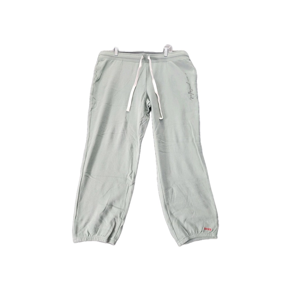 Peace Love World Ladies French Terry Sweatpants Joggers I Am Grateful Sz XLP NWT